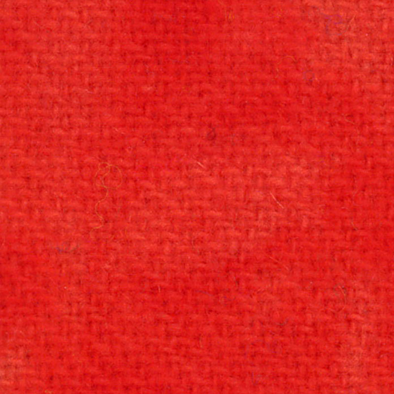 Wool Fat Quarter - Tangerine Solid
