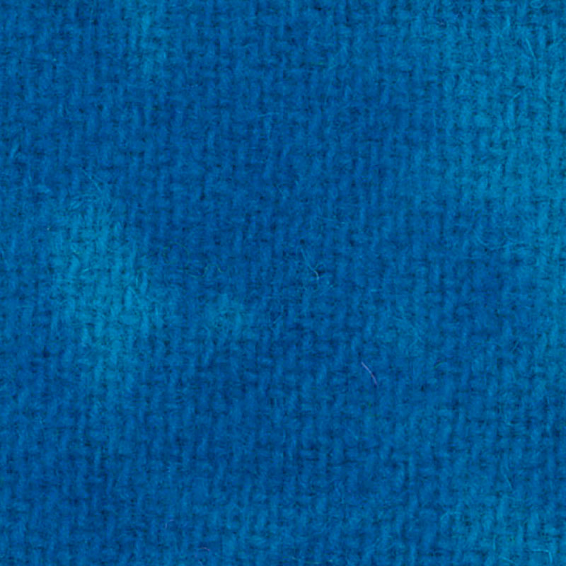 Wool Fat Quarter - Electric Blue Solid