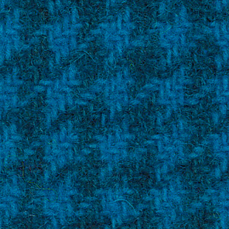 Wool Fat Quarter - Electric Blue Houndstooth