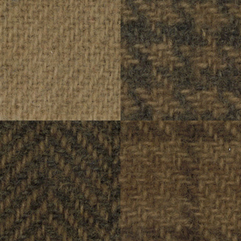 Wool Fat Quarter Bundle - Sand