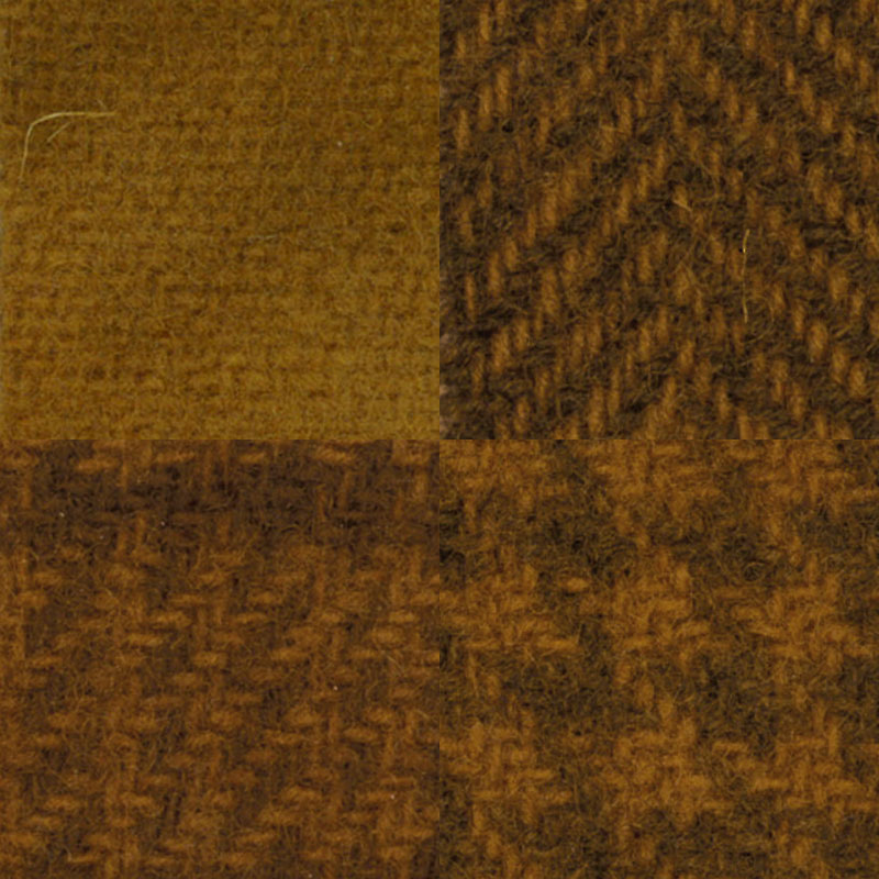 Wool Fat Quarter Bundle - Mustard