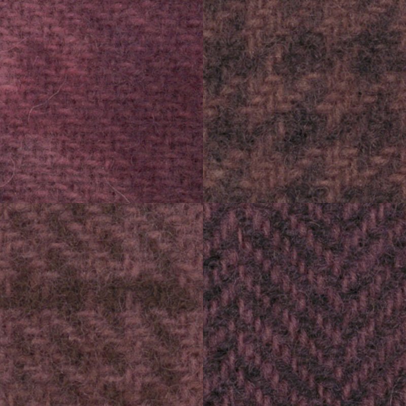 Wool Fat Quarter Bundle - Rose