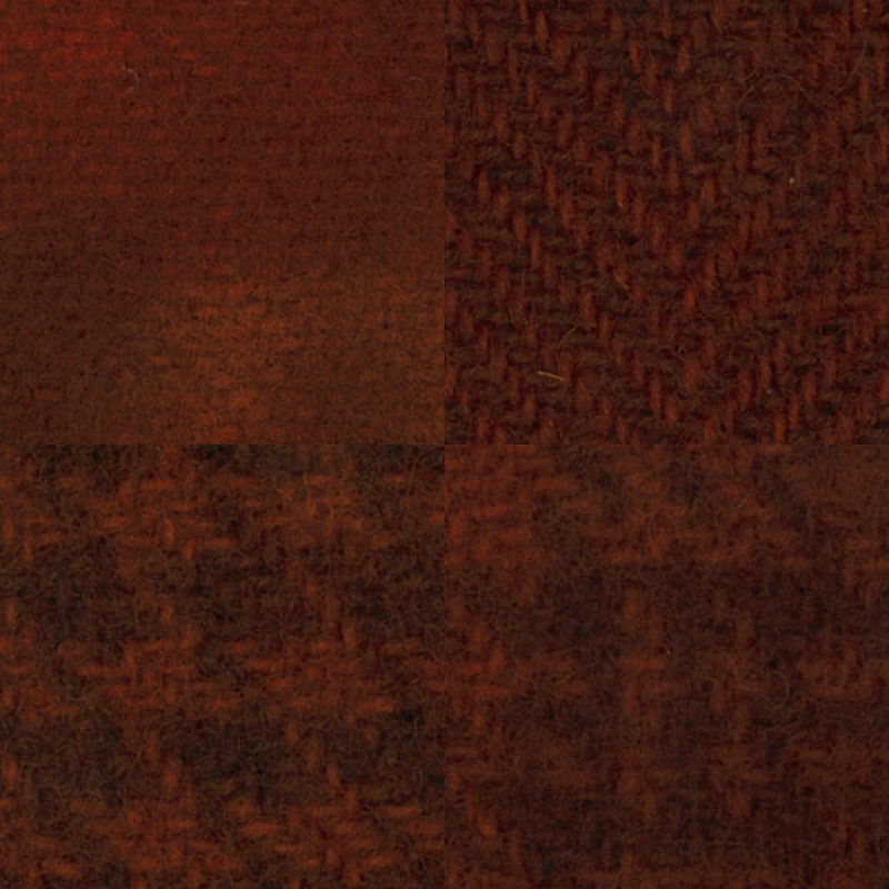 Wool Fat Quarter Bundle - Rust