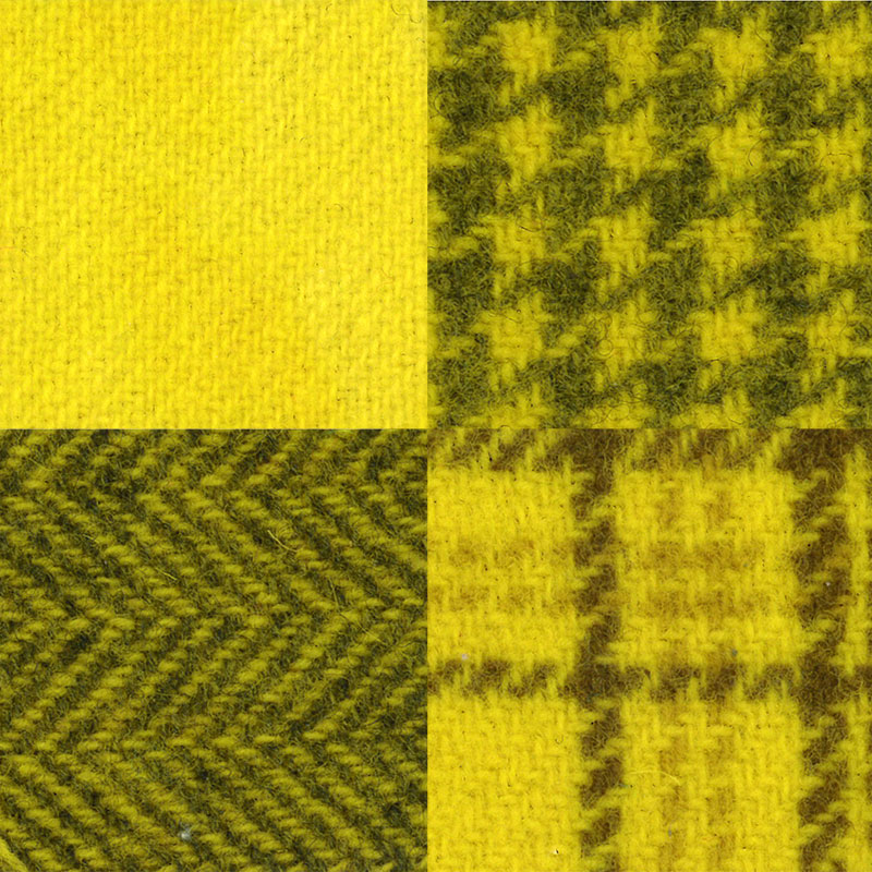 Wool Fat Quarter Bundle - Canary