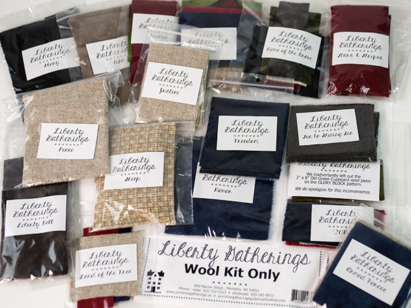 Liberty Gatherings BOM Wool Kit