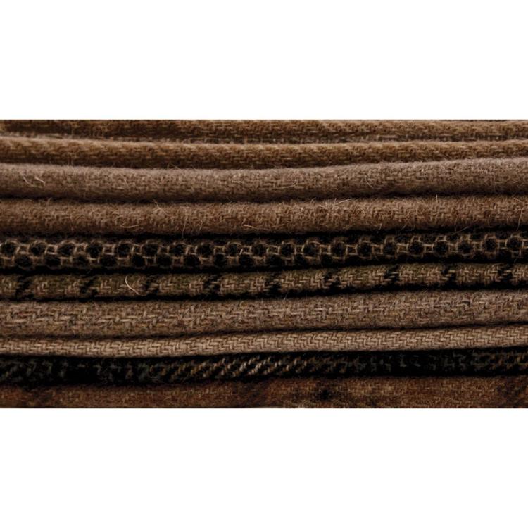 Wool 5" Charm Pack - Pebble
