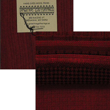 Primitive Gatherings Wool 5" Charm Pack Christmas