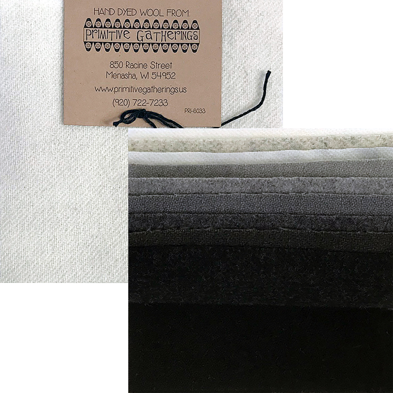 Wool 5" Charm Pack - Urban
