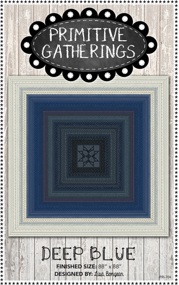 Deep Blue - Quilt Pattern