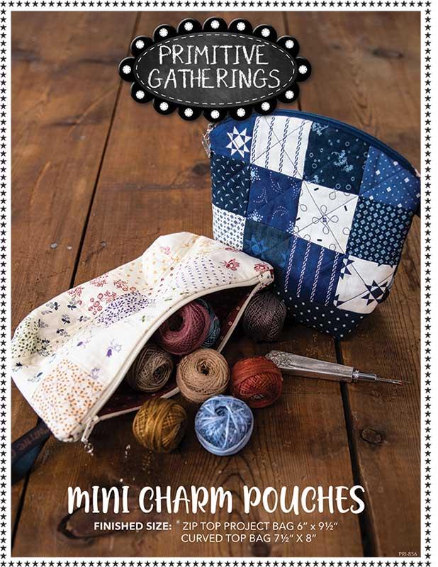 Mini Charm Pouches - Sewing Pattern