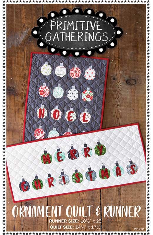 Ornament Quilt and Runner - Quilt Pattern