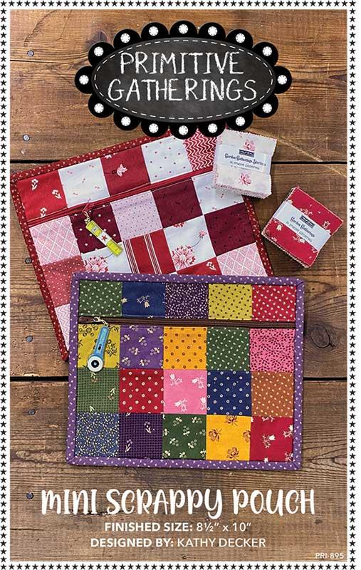 Mini Scrappy Pouch - Sewing Pattern