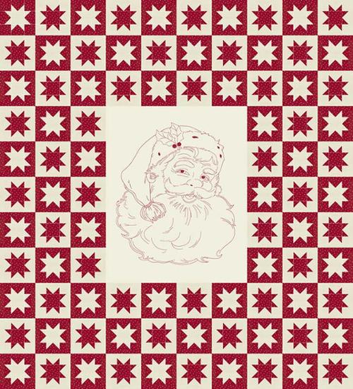 Starring Santa - Quilt Pattern