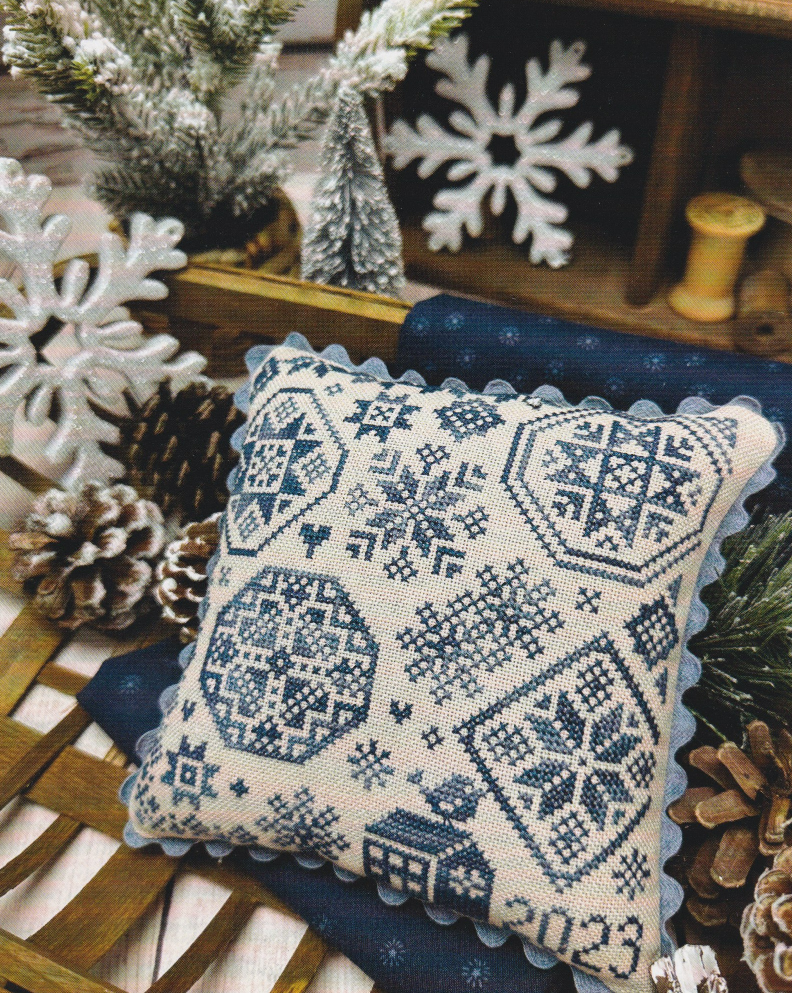 Winter Quaker - Cross Stitch Pattern
