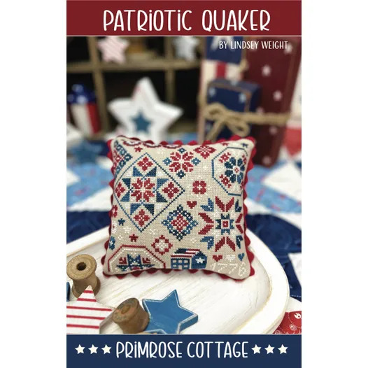 Patriotic Quaker - Cross Stitch Pattern