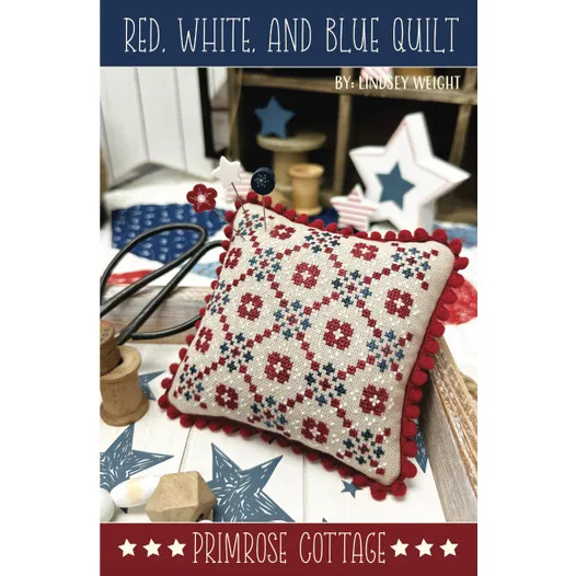 Red, White And Blue Quilt - Cross Stitch Pattern