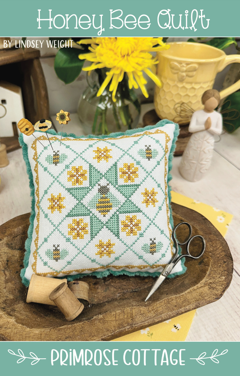 Honey Bee Quilt- Cross Stitch Pattern