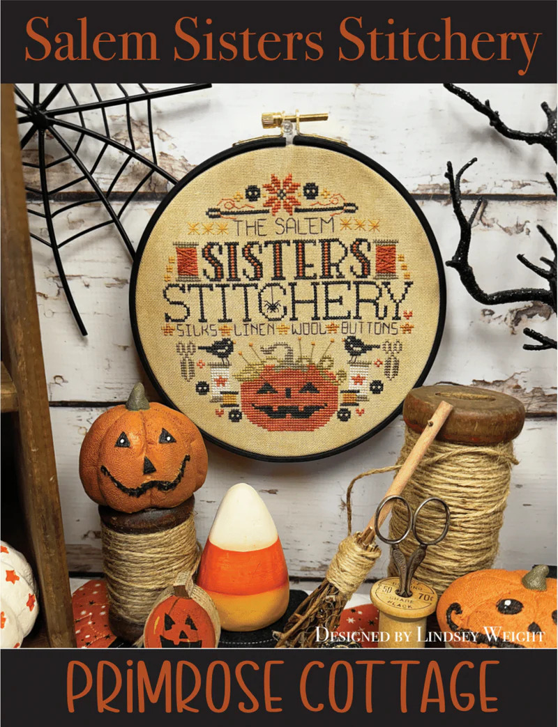 Salem Sisters Stitchery - Halloween Cross Stitch Pattern