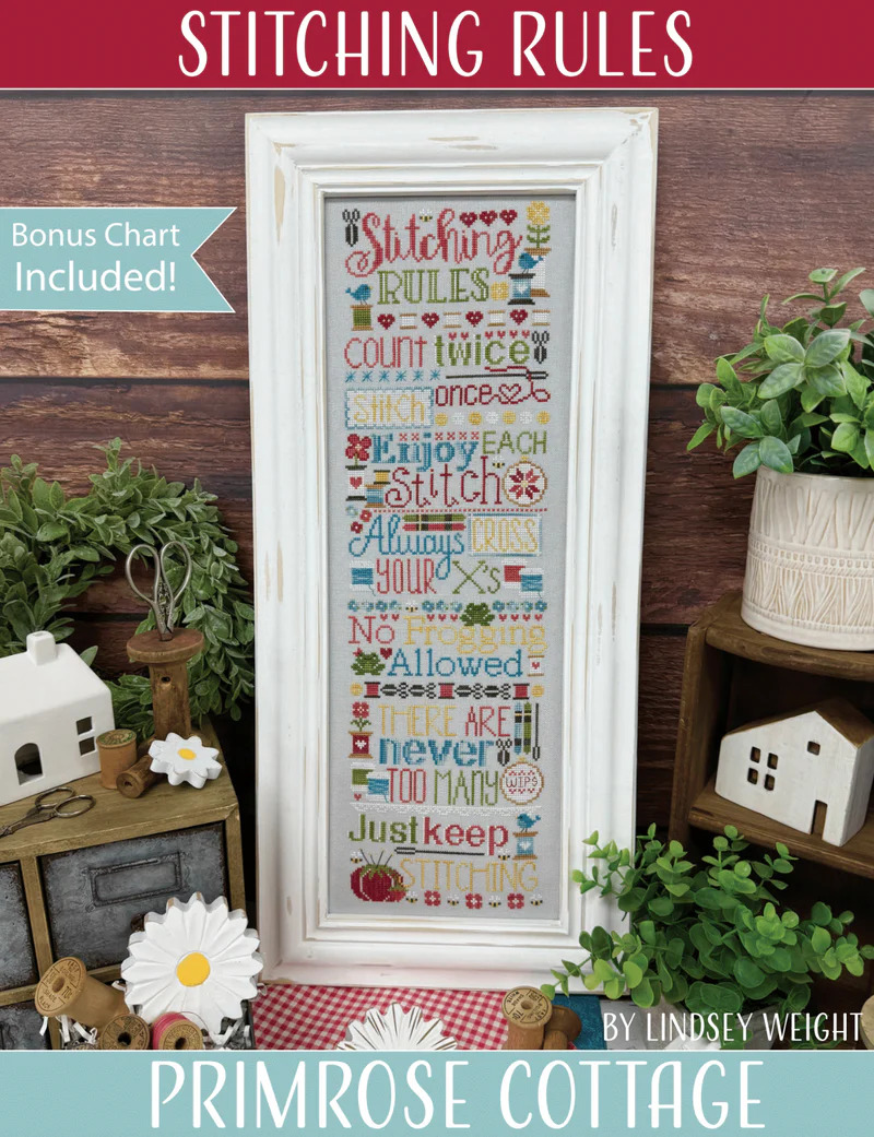 Stitching Rules - Cross Stitch Pattern