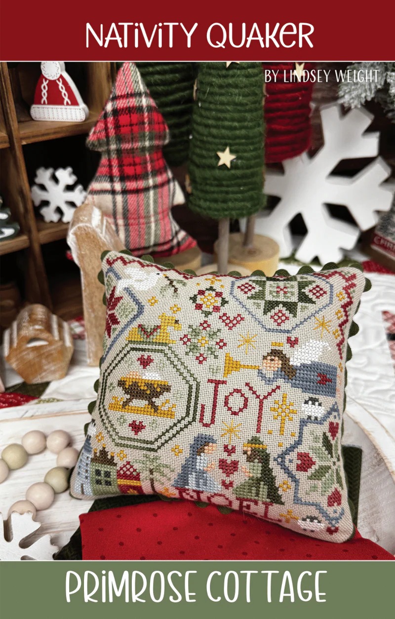 Nativity Quaker - Christmas Cross Stitch Pattern