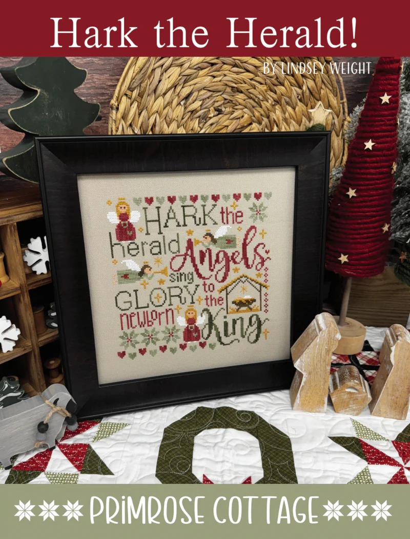 Hark the Herald! - Christmas Cross Stitch Pattern