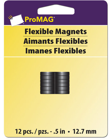 ProMag 1/2" Round Magnets (12 piece)