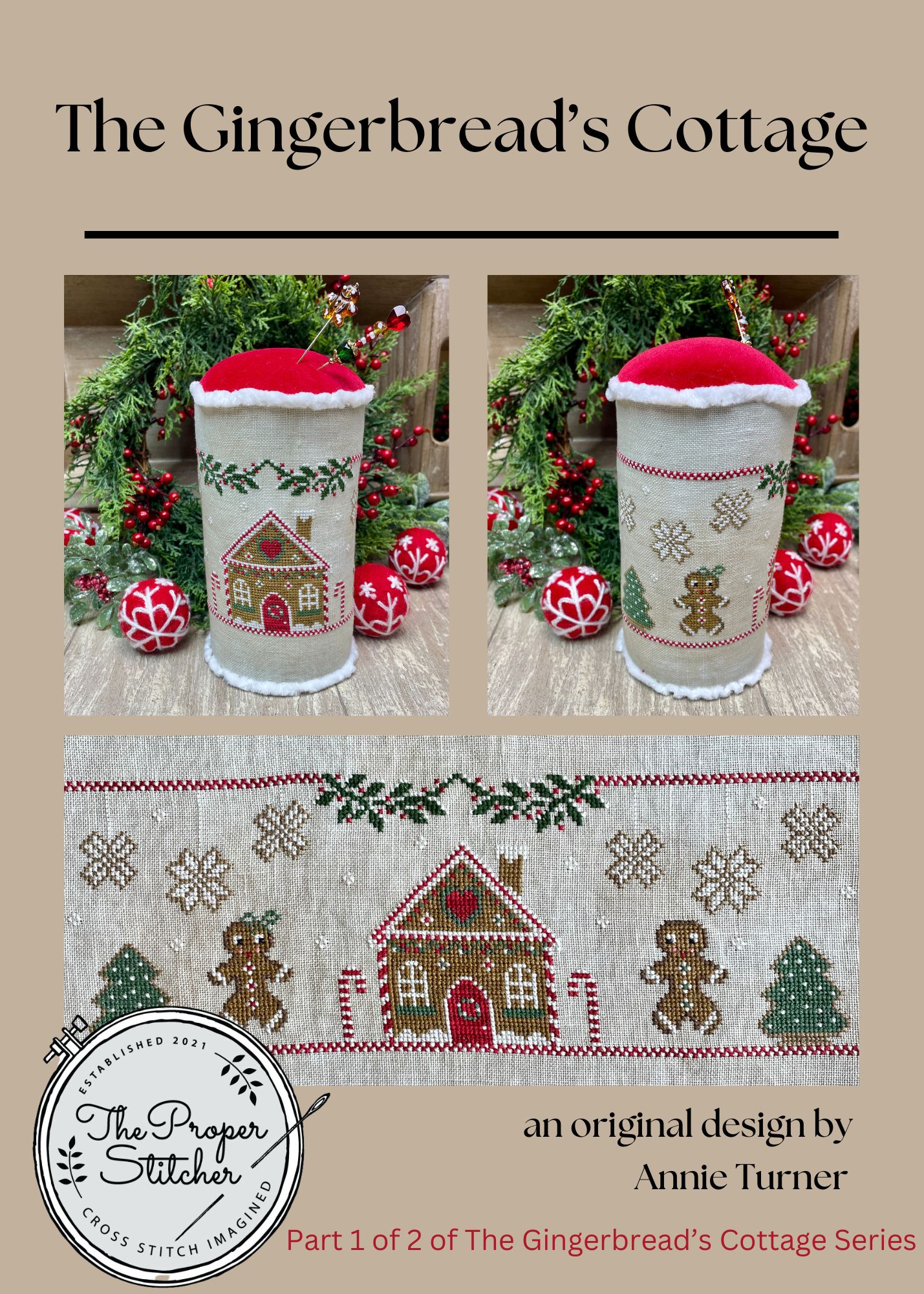 The Gingerbread's Cottage - Cross Stitch Pattern