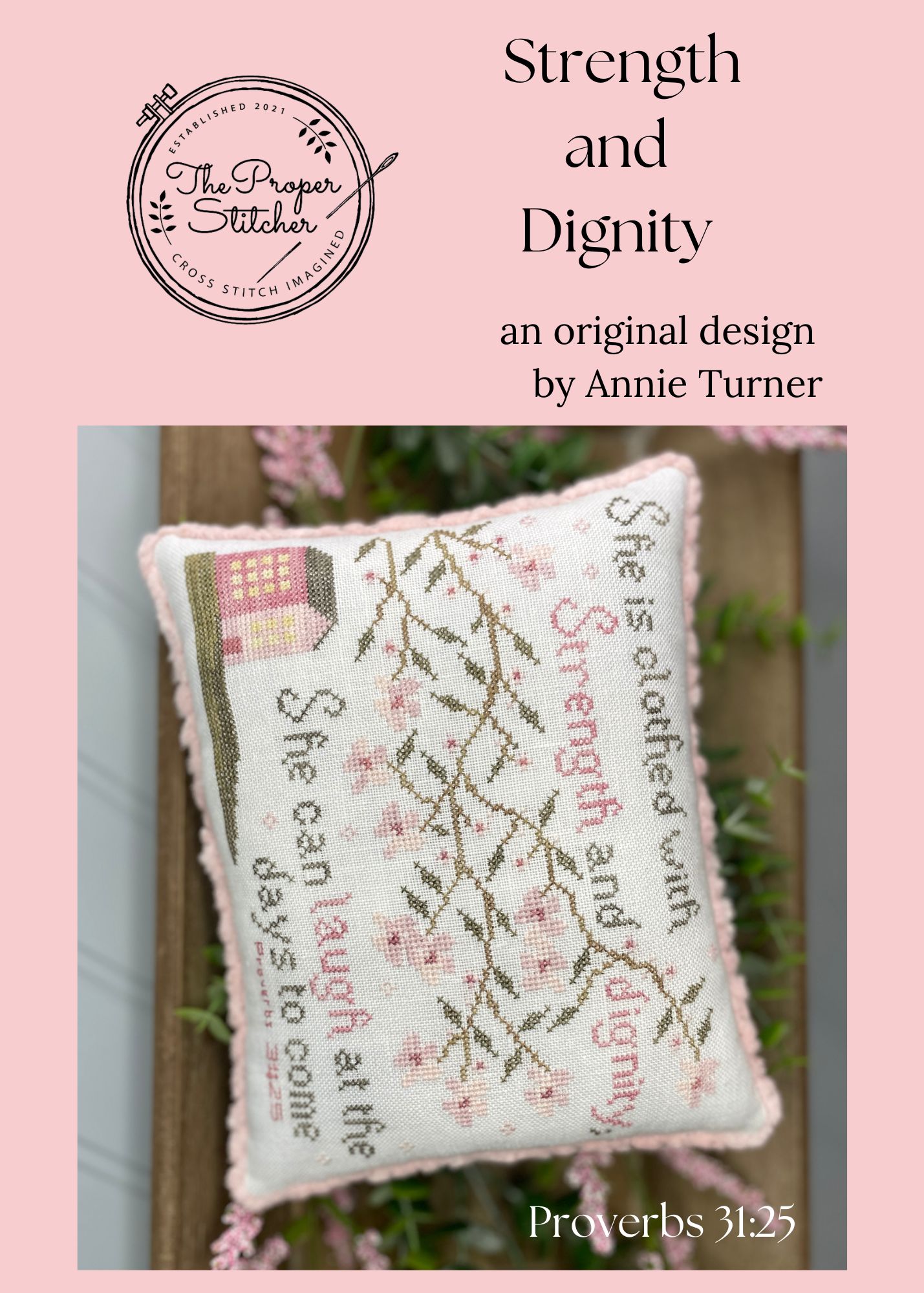 Strength and Dignity - Cross Stitch Pattern