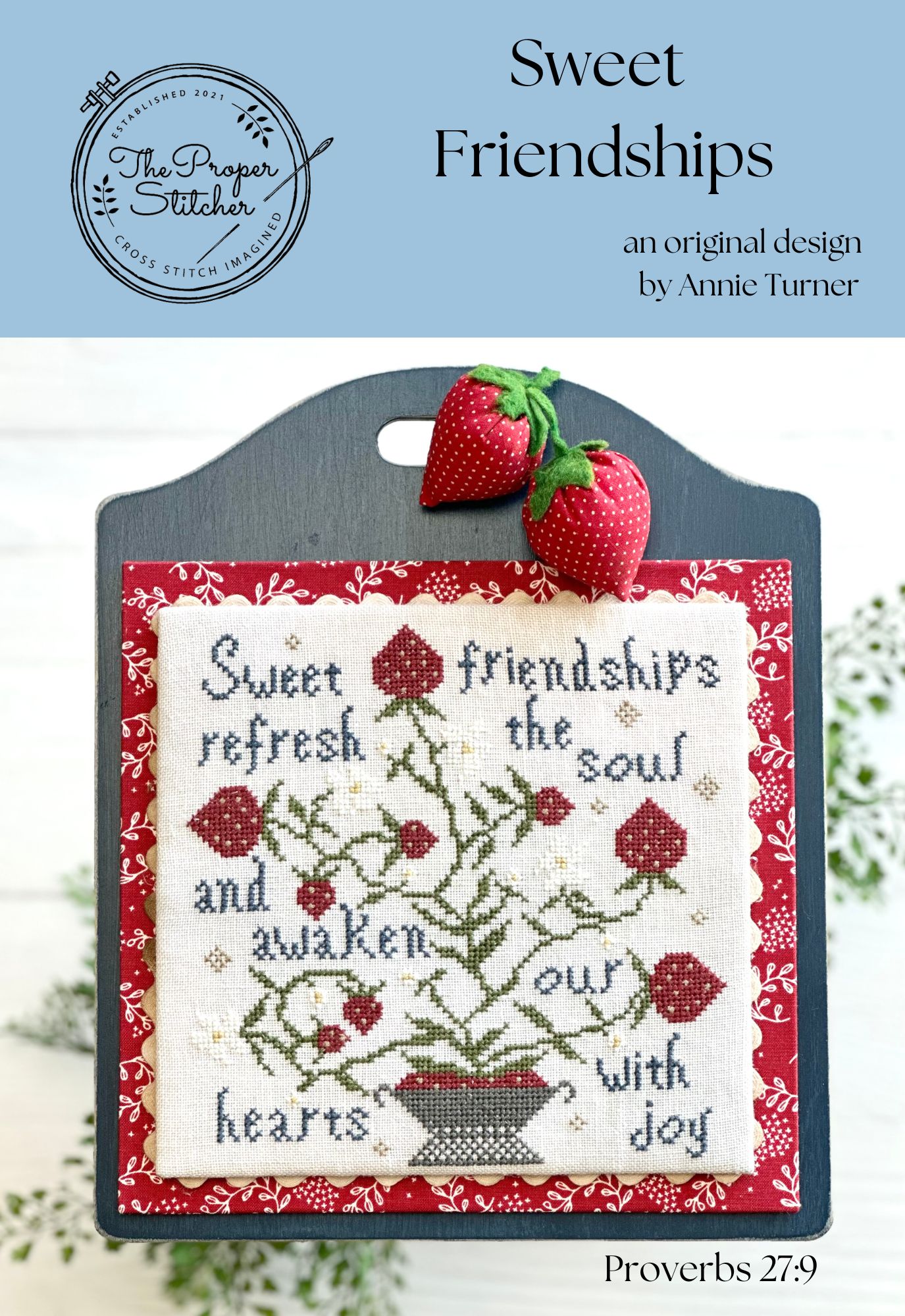Sweet Friendships - Cross Stitch Pattern