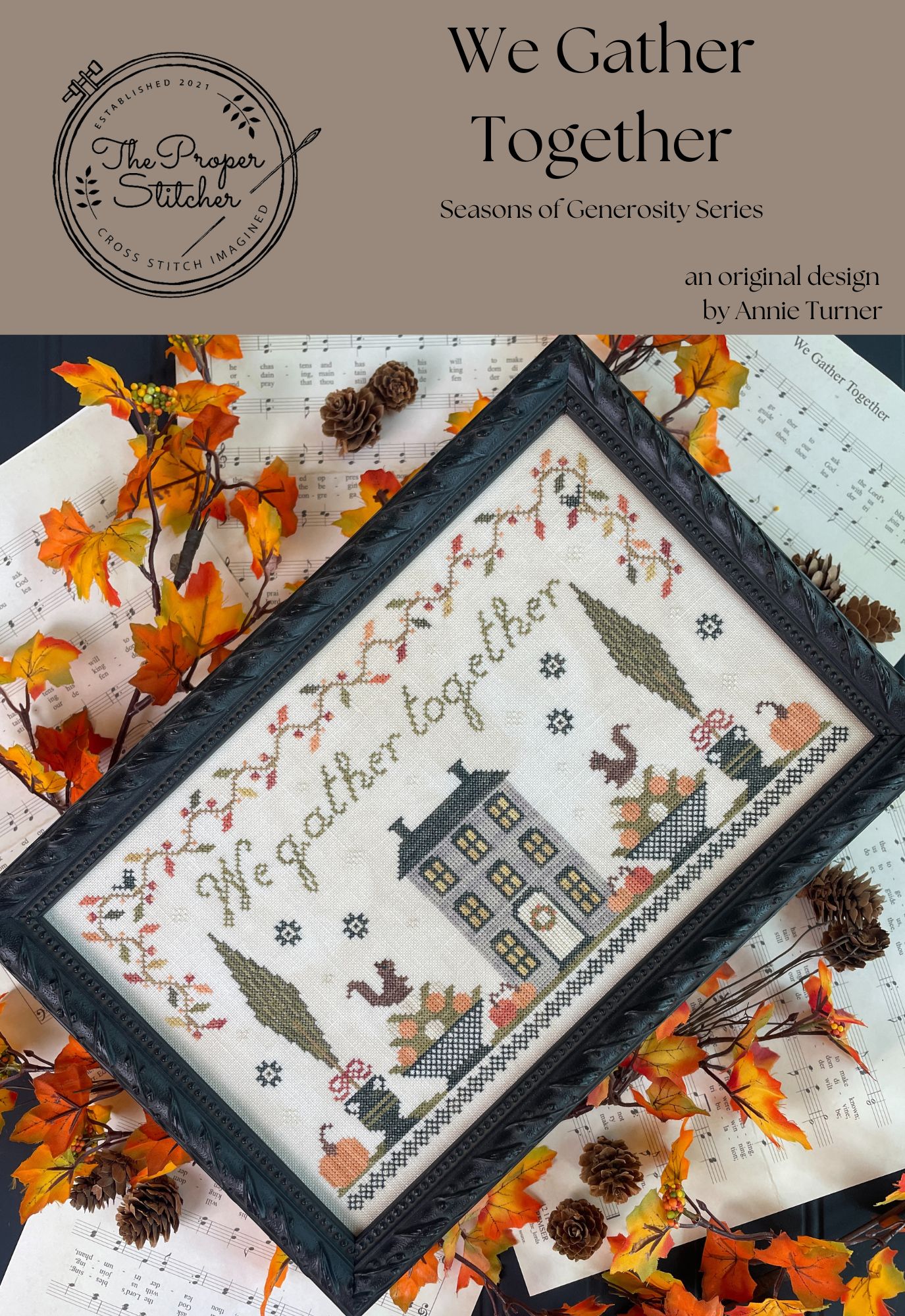 We Gather Together - Cross Stitch Pattern