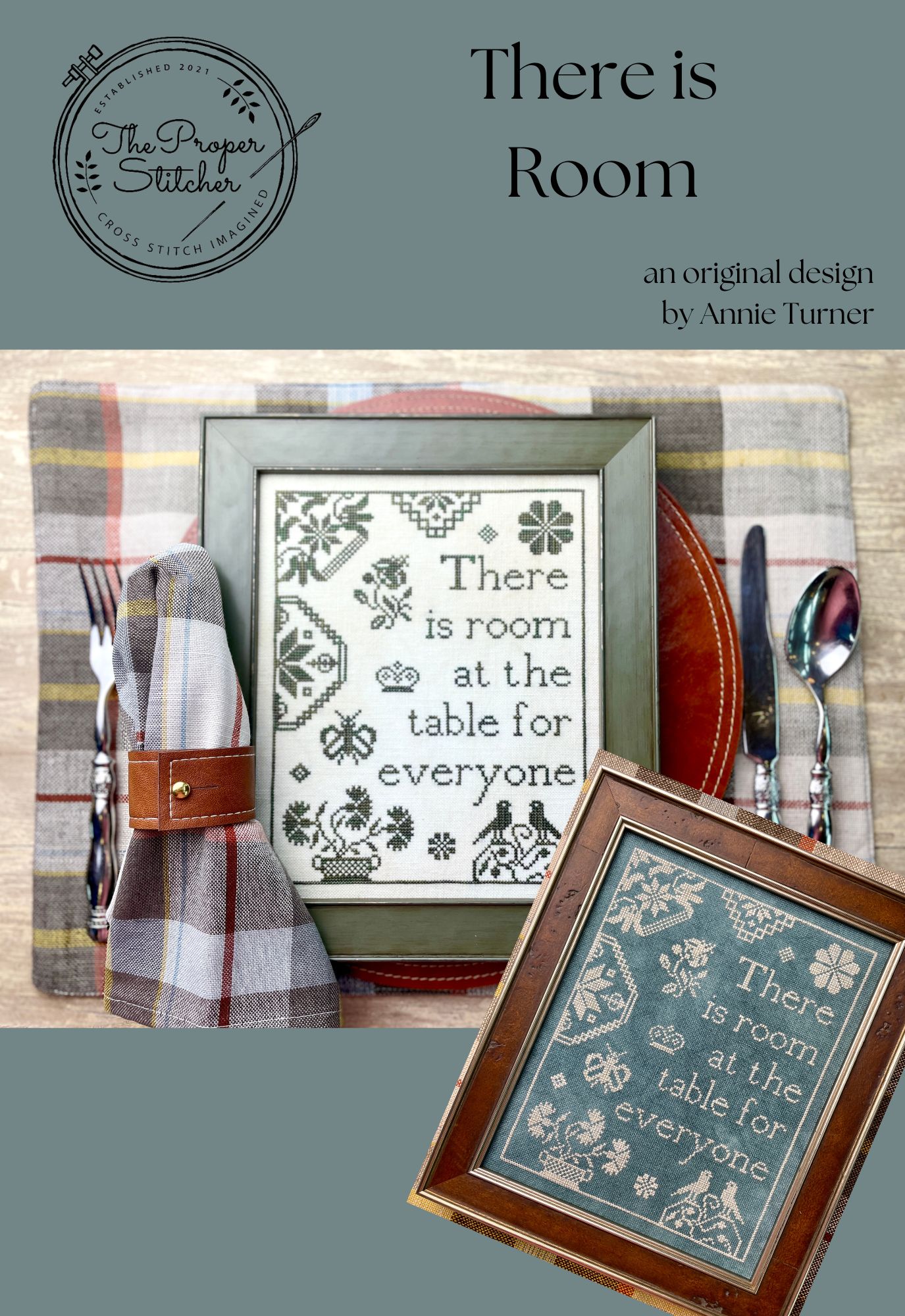 There is Room - Cross Stitch Pattern