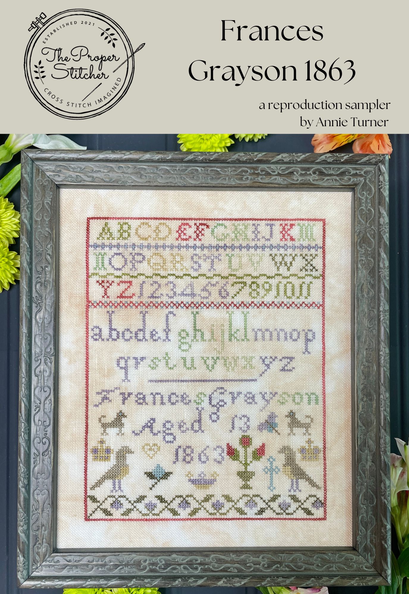 Frances Grayson ~ 1863 - Cross Stitch Pattern