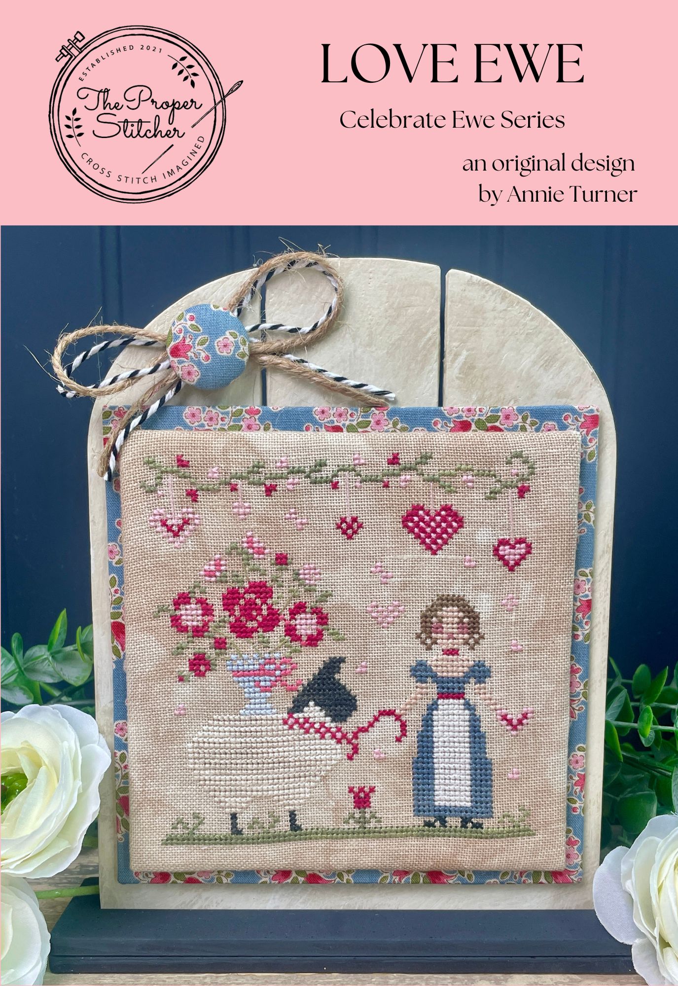 Love Ewe - Valentine Cross Stitch Pattern