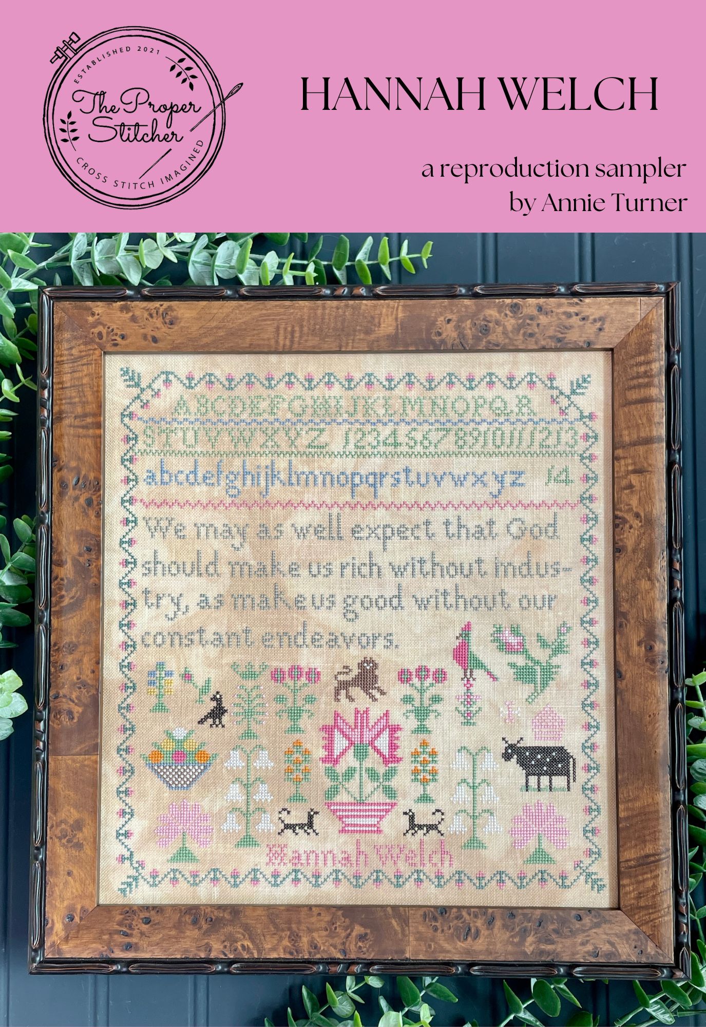Hannah Welch - Cross Stitch Pattern