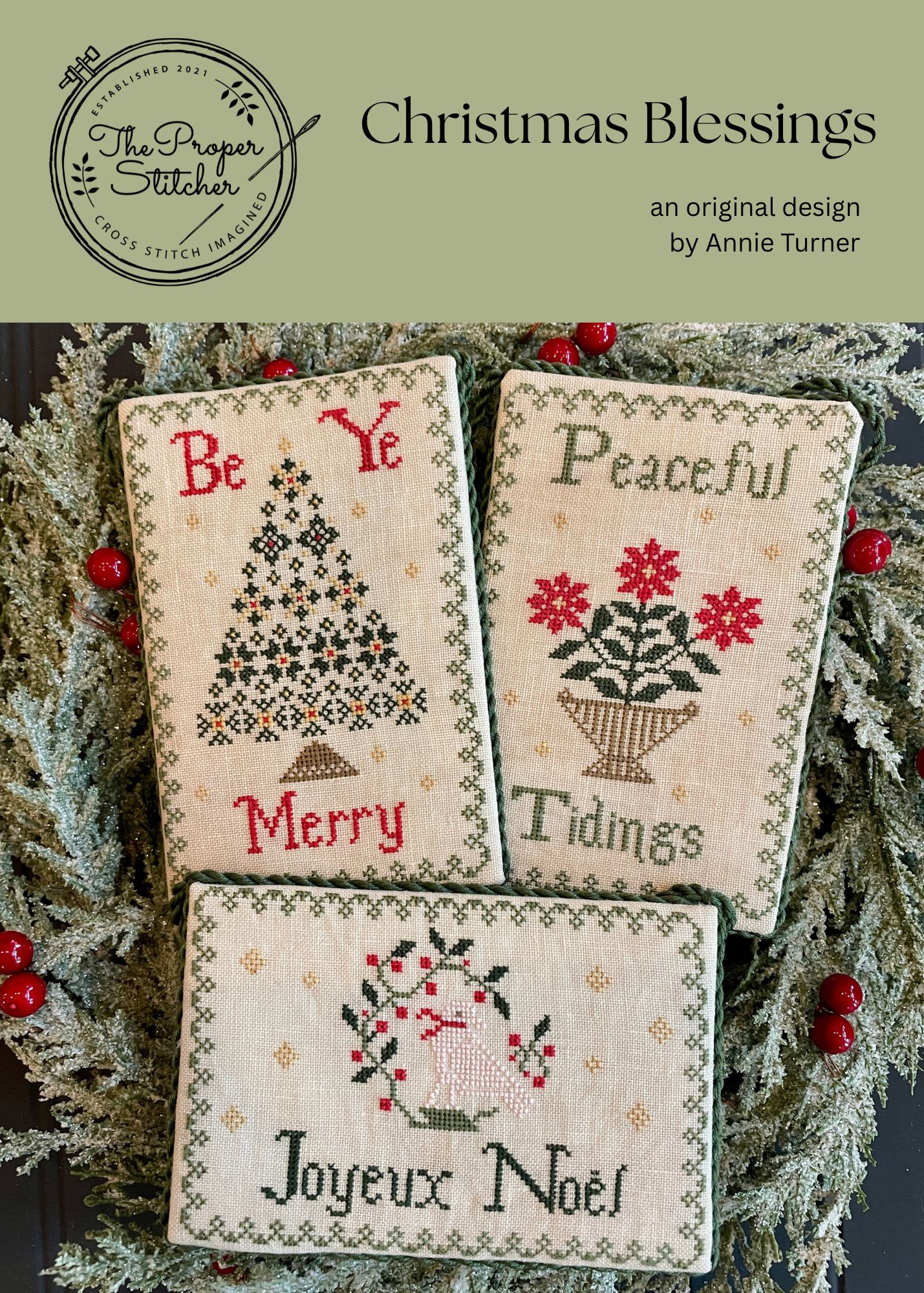 Christmas Blessings - Cross Stitch Pattern