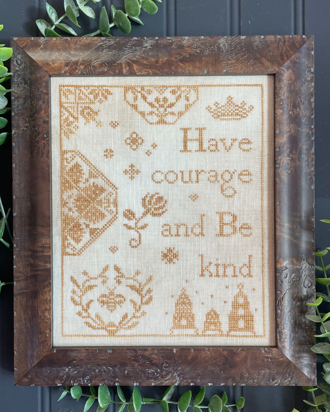 Have Courage - Cross Stitch Pattern