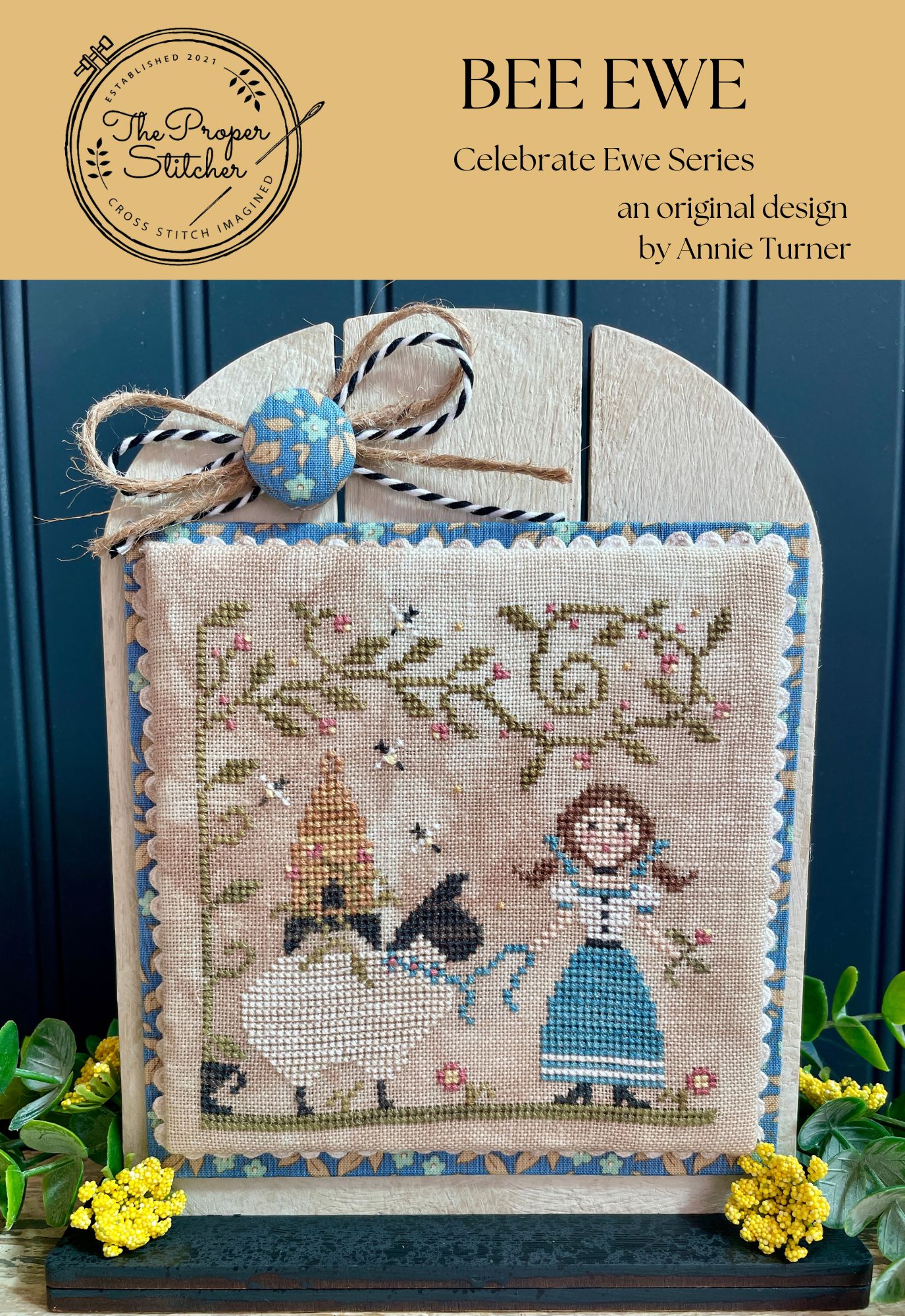 Bee Ewe - Cross Stitch Pattern