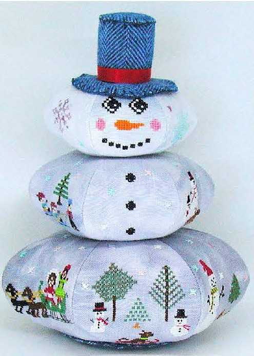 Chilly Willy Stacker - Cross Stitch Pattern