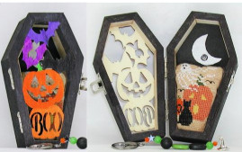 Caskets Haunted Again - Cross Stitch Kit