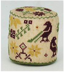 Petite Quaker Drum - Cross Stitch Kit