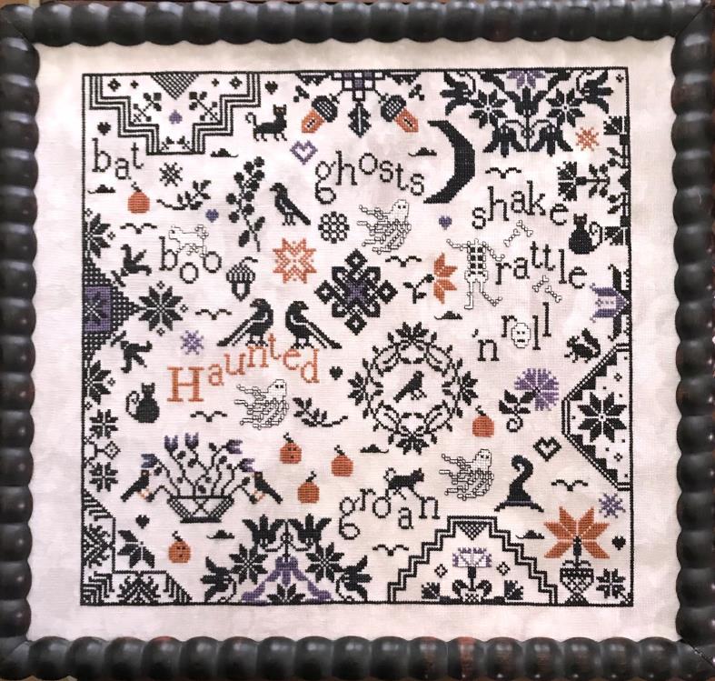 Simple Gifts - Haunted - Halloween Cross Stitch Pattern