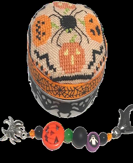 Creepy Spider - Halloween Cross Stitch Kit