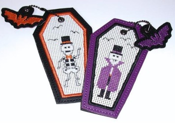 Spooky Pals Bookmark Kit - Halloween Cross Stitch Kit