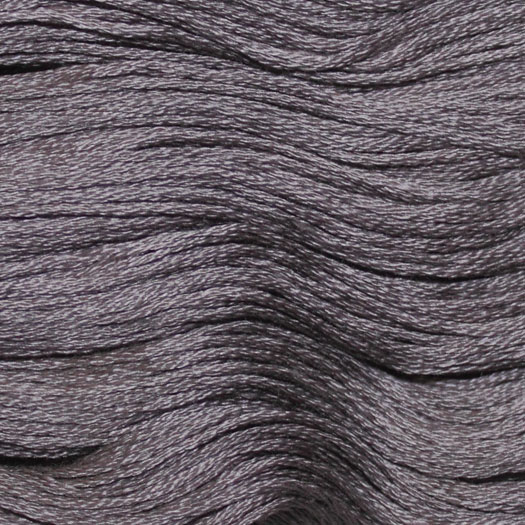 Presencia Finca Embroidery Floss - Dark Shell Grey 8749, zoomed in. Select this picture to zoom back out.
