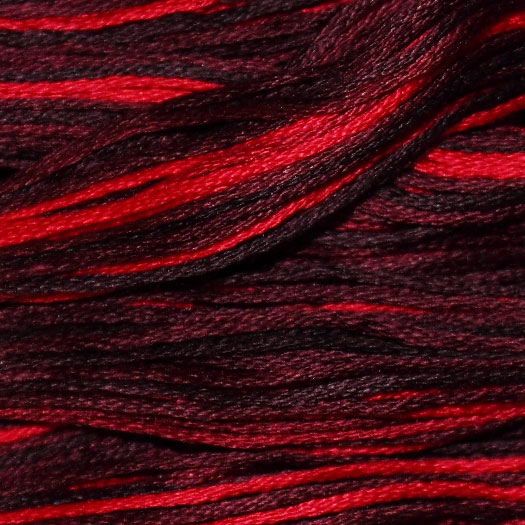 Finca Floss Red & Black 9275