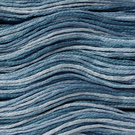 Finca Floss Variegated Antique Blue 9655