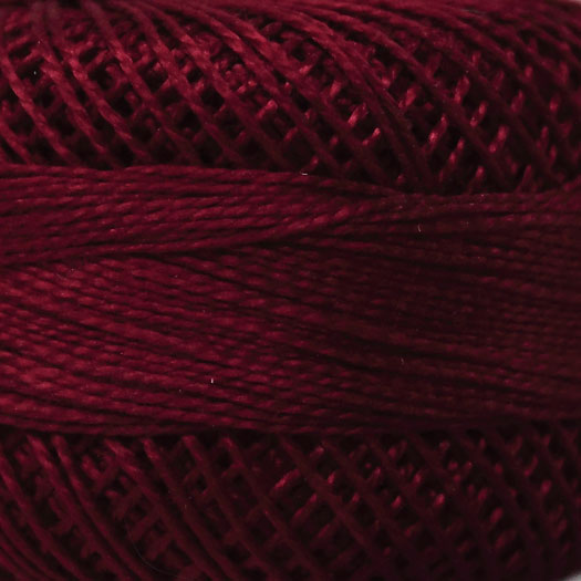 Finca Perle Floss Size 8 Dark Cranberry 1915