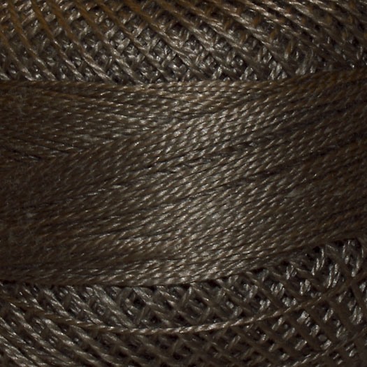 Finca Perle Floss Size 16 Dark Drab Green Brown 8327