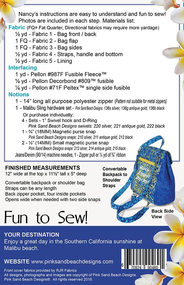 Malibu Sling - Sewing Pattern