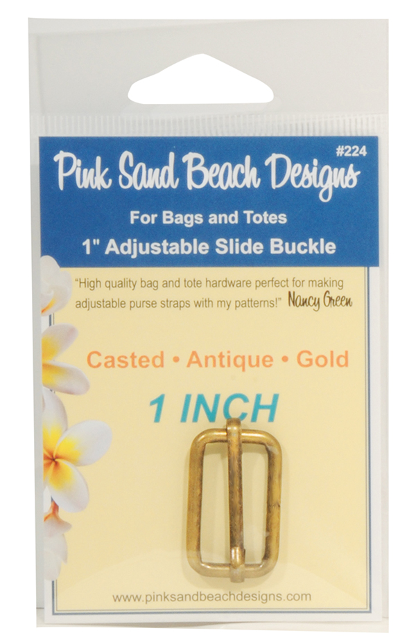 Adjust Slide Buckle/Antique Gold